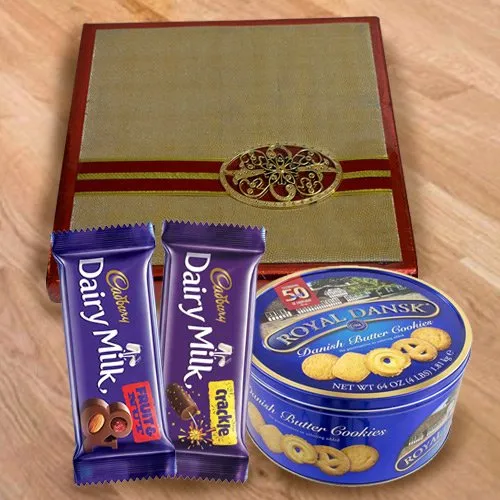 Send Mixed Dry Fruits with Cookies N Chocolates