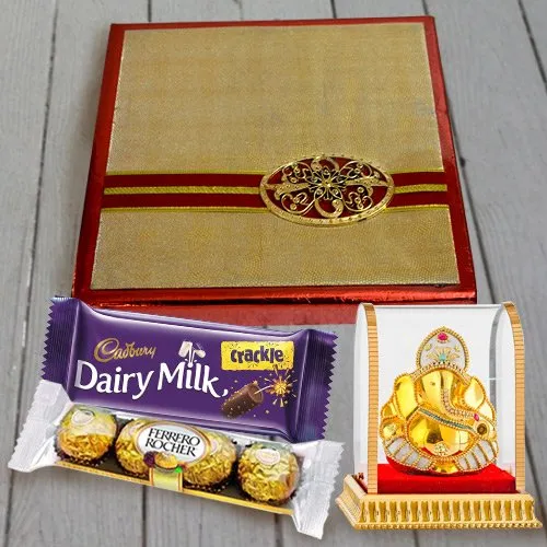 Shop for Dry Fruits Assortments, Chocolates N Vighnesh Ganesh Idol