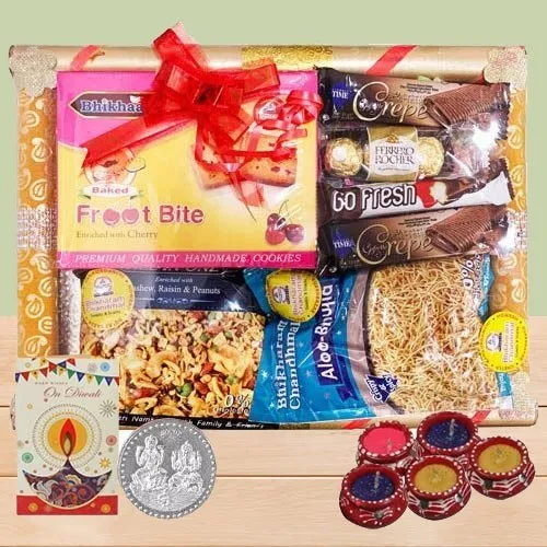 Tasty Sweets N Namkeen Diwali Combo Hamper