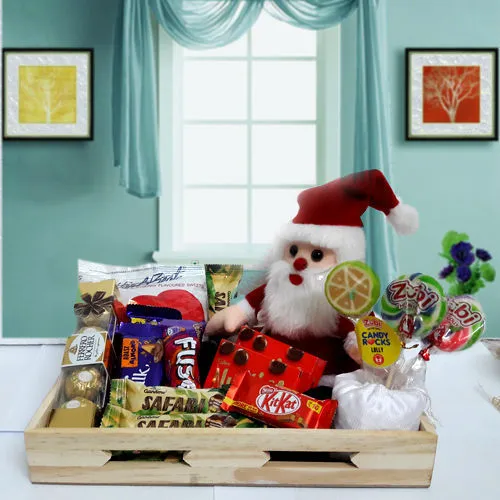 Imported X-Mas Chocolates with Santa Claus