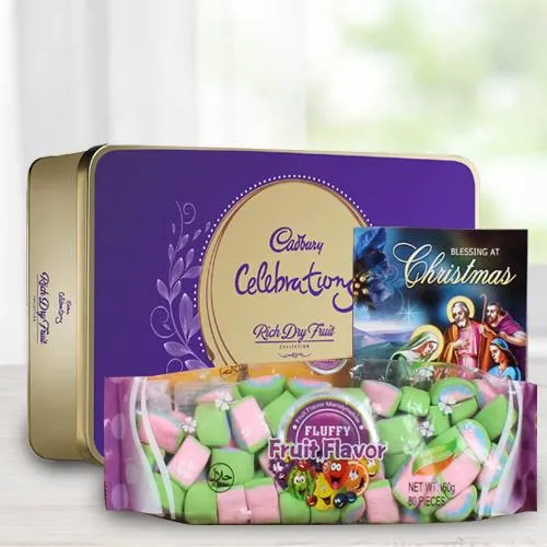 Exclusive Cadbury Dairy Milk Rich Dry Fruit Box N Marshmello Pack