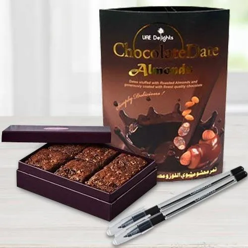 Remarkable Chocos Pack with Brownie N 2pcs Ball Point Pen
