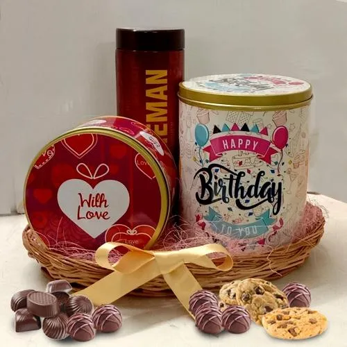 Delicious Chocos n Cookies Tin Box