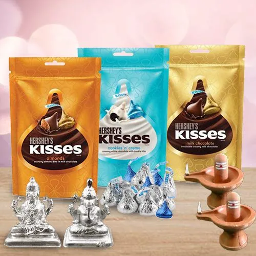 Tempting Treat of Hersheys Kisses for Diwali