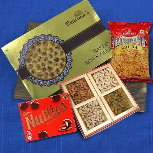 Unique Selection of Balaram Mallick Sweets with Dry Fruits n Chocolates