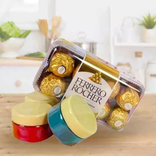 Exciting Ferrero Rocher Chocolates with Herbal Holi Colours