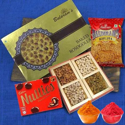 Exclusive Balaram Mullick Sweets n Dry Fruits with Snacks