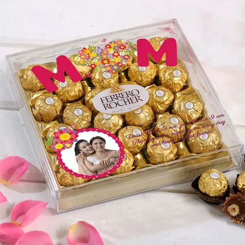 Irresistible Ferrero Rocher Personalized Chocolate for Moms Day