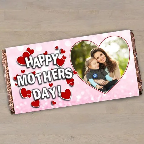 Nutty Cadbury Bournville Personalized Photo Chocolate for Mom