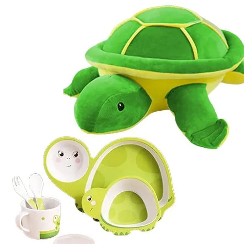 Wonderful Twin Turtle Gift Set