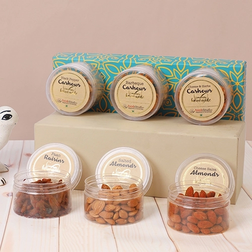 Tantalizing Flavoured Nuts Gift Box Tantalizing Flavoured Nuts Gift Box