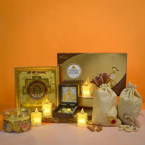 Choco Nutty Charm Diwali Elegance Hamper