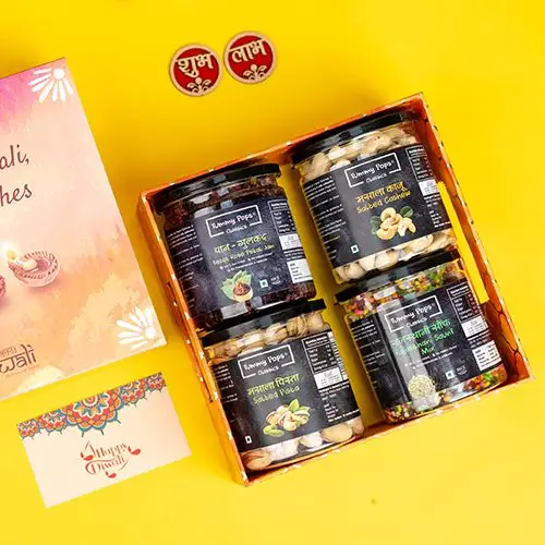Card And Diwali Treats Combo