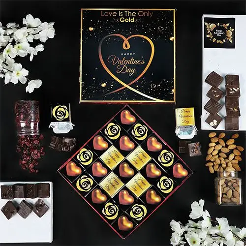 Divine 25 Assorted Valentines Chocolates Box