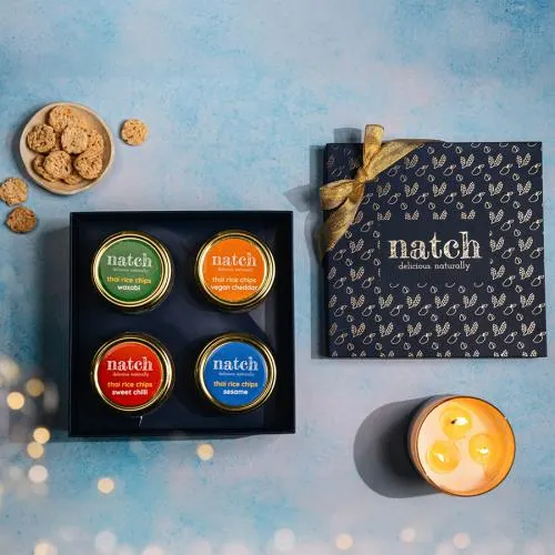 Elegant Christmas Thai Snacks Gift