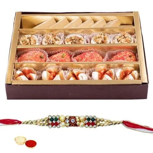 Irresistible Fondness of Tempted Sweets and Rakhi