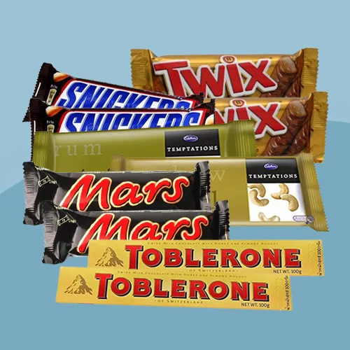 Send Chocolate Bars Hamper Online