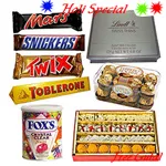 Irresistible Chocolate and Sweets with free Gulal/Abir Pouch