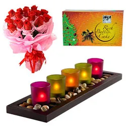 Creative Arrangement of New Year Gift Items