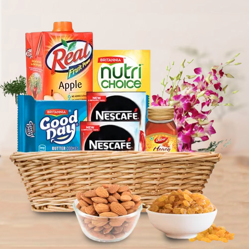 Shop for Basket of Assorted Healthy Gourmets