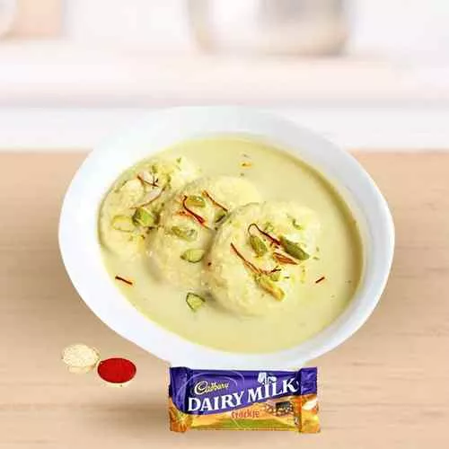 Rasmalai N Cadbury Crackle Combo