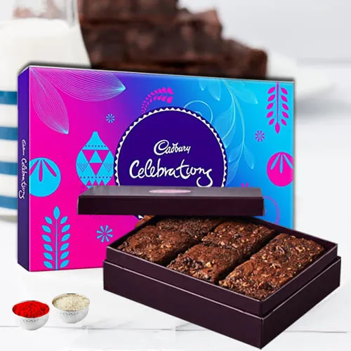 Appetizing Brownies with Cadbury Celebrations