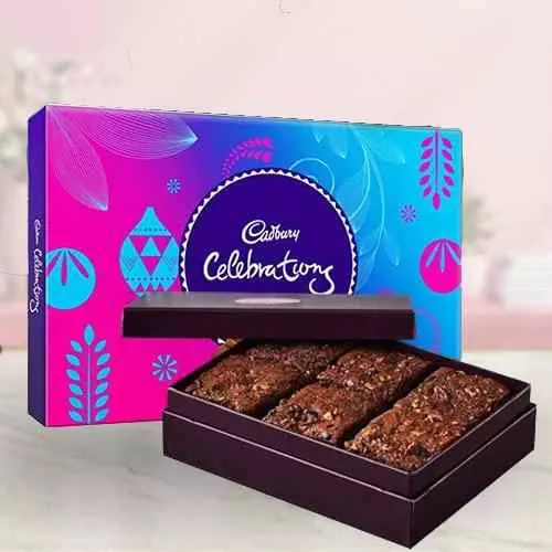 Appetizing Brownies with Cadbury Celebrations