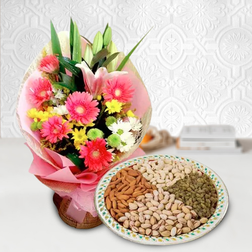 Floral Blessings with Nuts