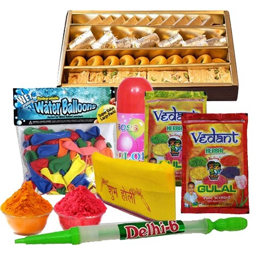 Holi Hamper N Assorted Sweets