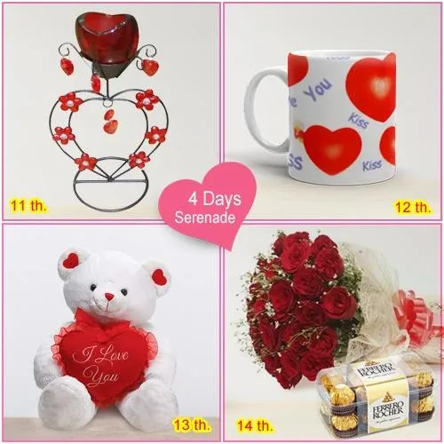 Buy 4 Day Serenade Hampers Online