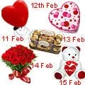 5 Day Surprise Serenade  Continue Surprising your Valentine on 15th too !
