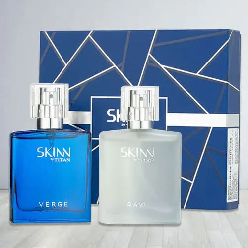 Deliver Titan Skinn Verge and Raw Fragrances Set for Men