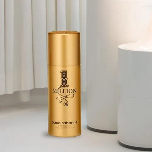 Exclusive Mens Present of Paco Rabanne 1 Million Deodorant Spray