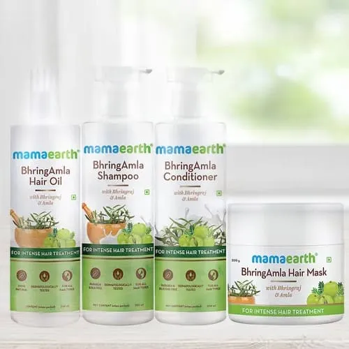 Effective Mamaearth BhringAmla Hair Care Kit