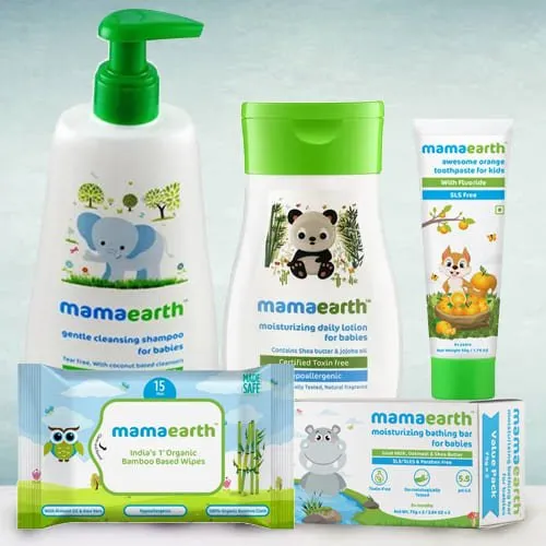 Pleasant Baby Care Hamper from Mamaearth