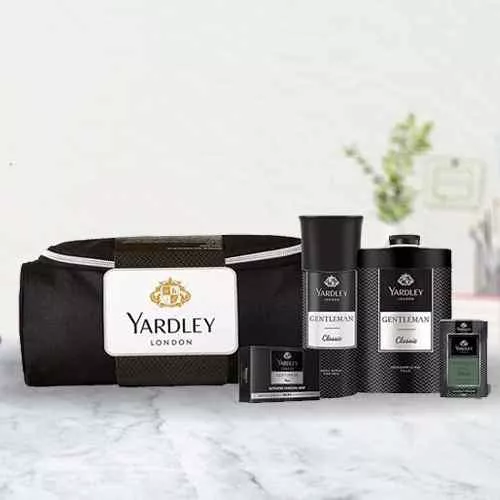 Elegant Yardley London Grooming Basket