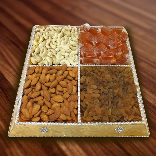 Shop Scrumptious Dry Fruits Platter Online