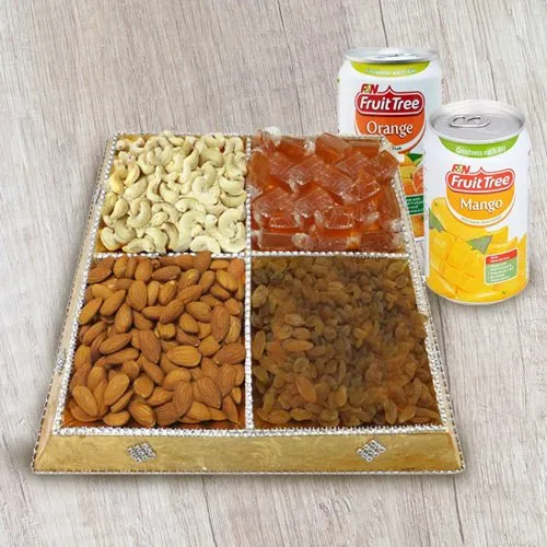 Shop Snacker Delight Dry Fruits Box N Beverages