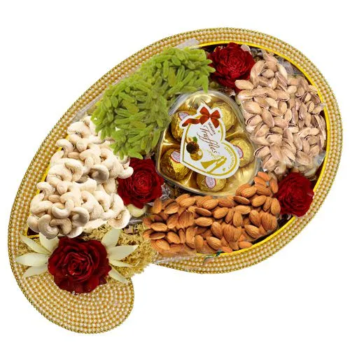 Shop Healthy Twist Dry Fruits in Pearl Chopra Tray