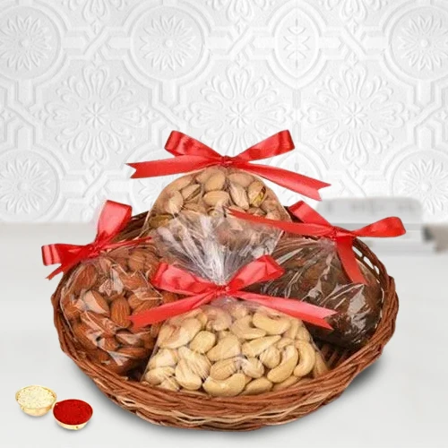 Delicious Assorted Dry Fruits Basket