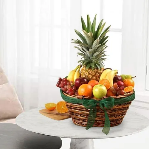 Send Luscious Delight Fruits Basket for Mom