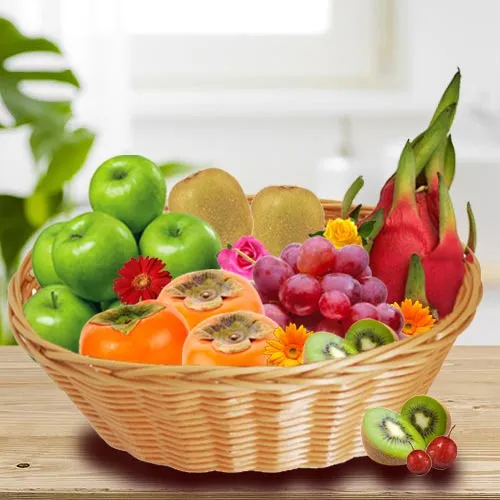 Deliver Basket of Exotic Fruits