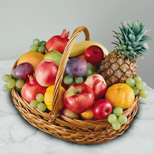 Get Fresh-Picked Seasonal Fruits Basket for Mothers Day