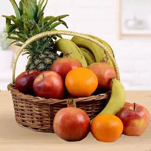 Get Refreshing Mixed Fruit Basket Online