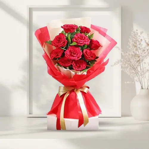 Premium Tissue Wrapped Roses