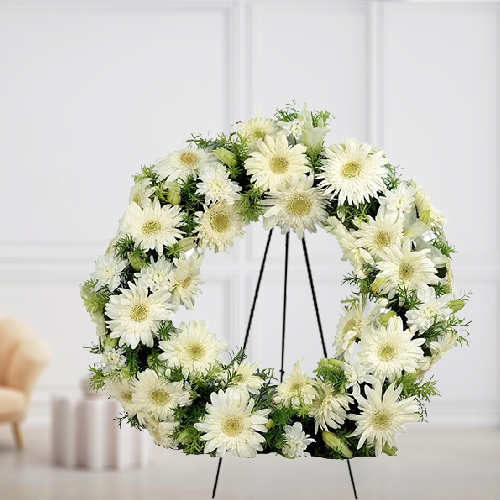 Prayer N Remembrance Floral Wreath