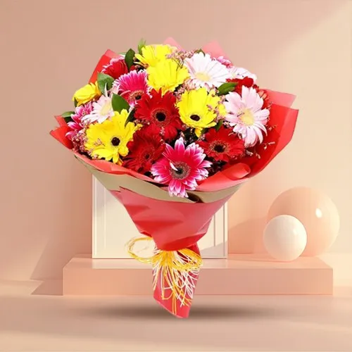 Send Bunch ofMixed Gerberas