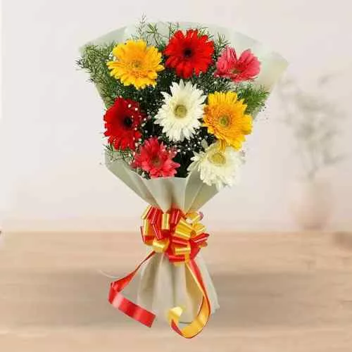 Awesome Bouquet of Assorted Gerberas