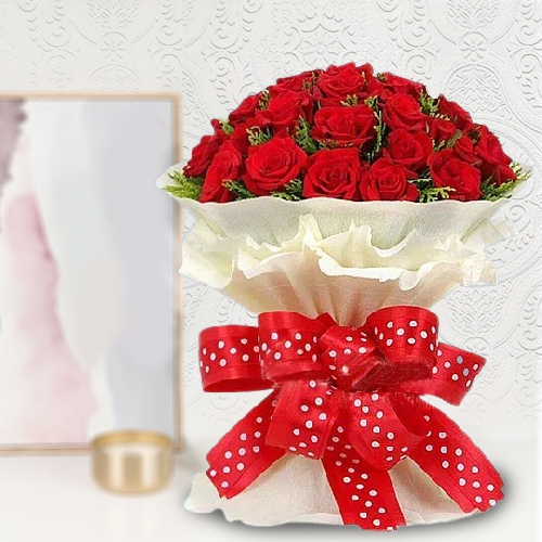 Heavenly Premium Bouquet of Gorgeous Roses