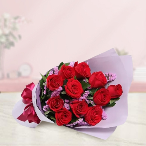 Marvelous Red Roses Bouquet